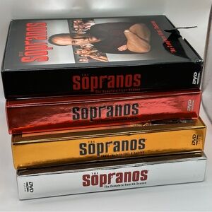 Sopranos Series DVD Boxed Sets- Seasons 1-4- Complete Seasons 1,2,3,4